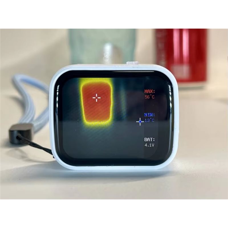 Underfloor Heating Thermal Detector - ABJN-320 X 240 Touchscreen Mini-Taschen-Wärmebildgerät, Unterbodenheizungs-Temperatur-