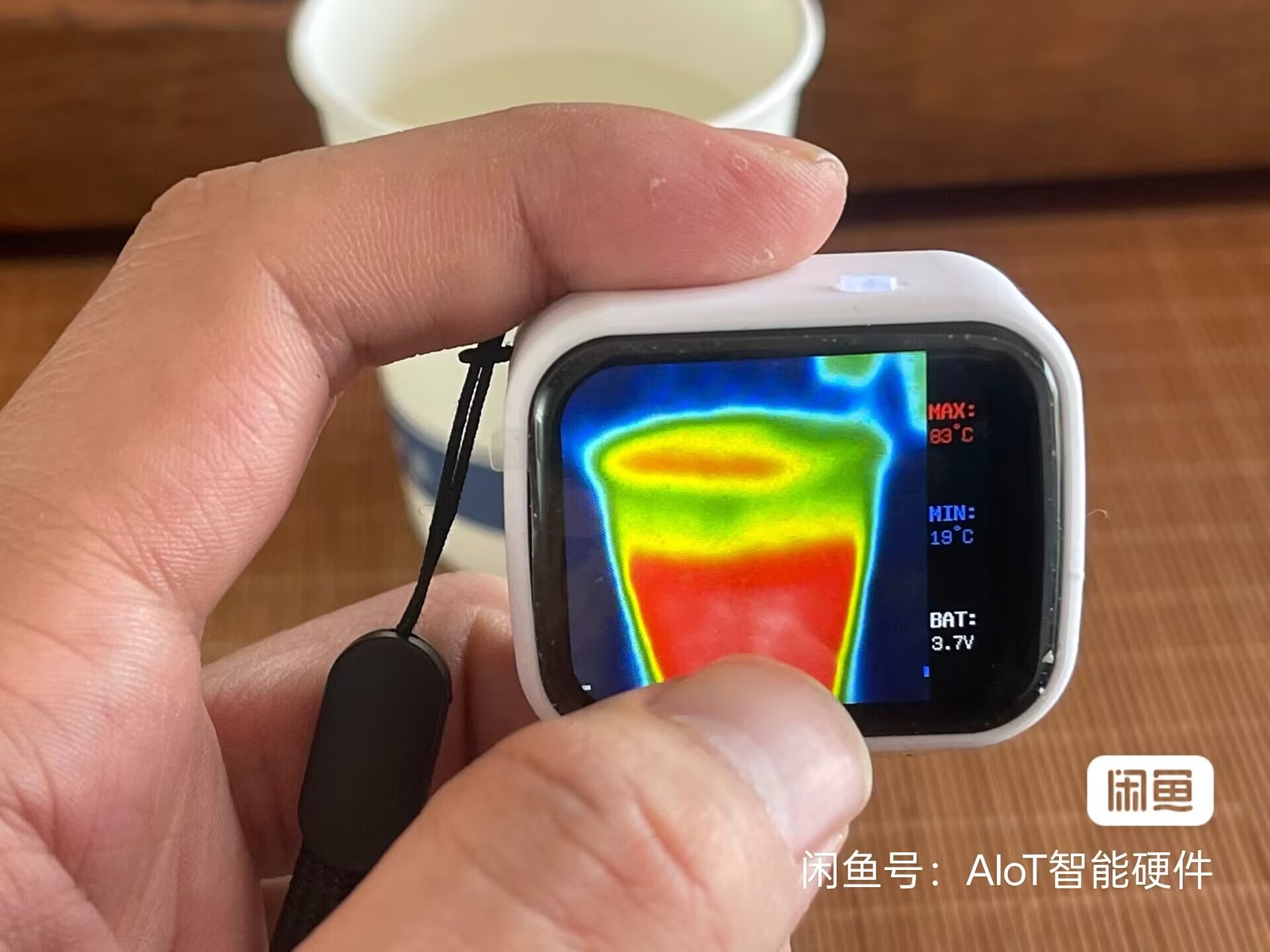 Underfloor Heating Thermal Detector - 320 * 240 Touchscreen Mini-Taschen-Wärmebildkamera mit
