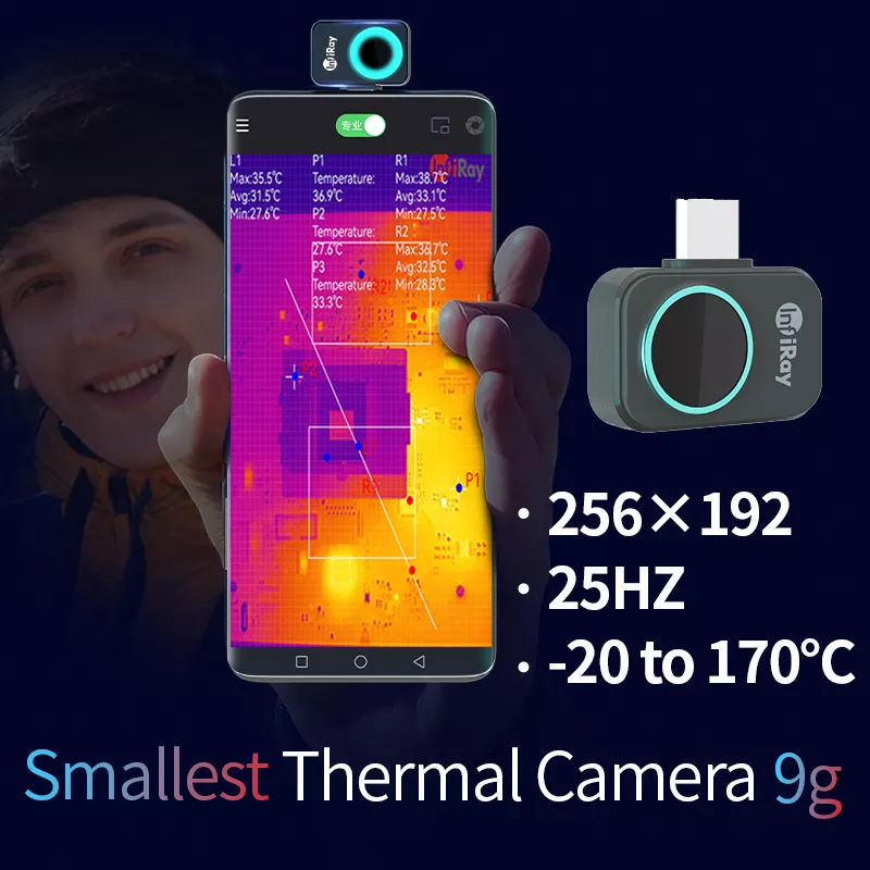 Infiray p2 Infrarot-Wärme bild – Nf 521 Thermal Imaging Camera Bewertung und Preis