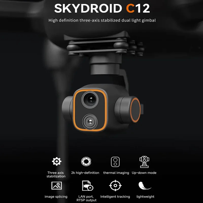 Skydroid C12 2K HD Wärmebildka – Thermal Imager Drone Gimbal Bewertung und Preis